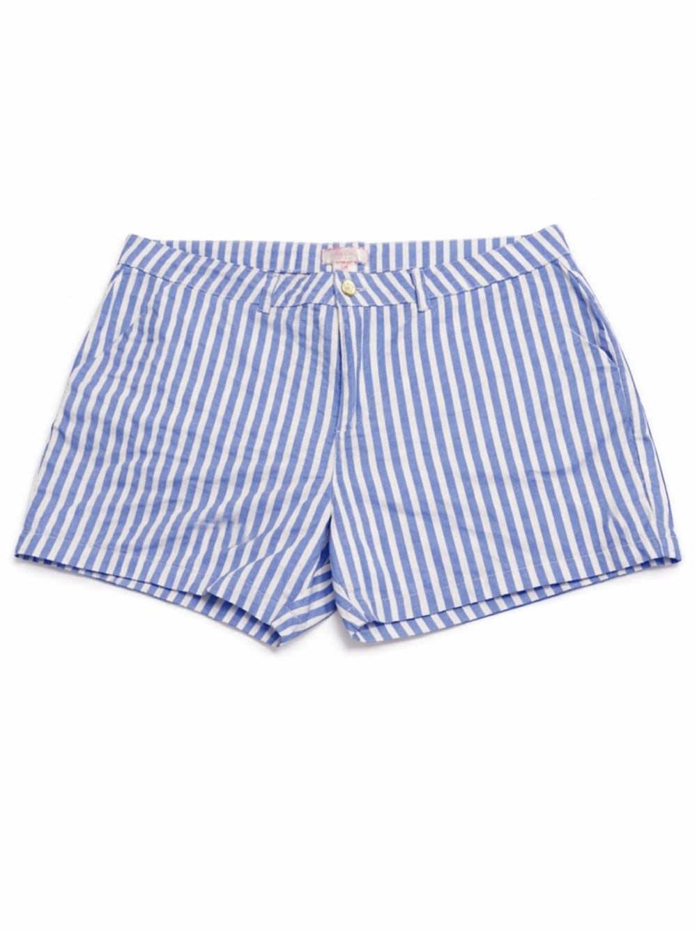 Stella Parker Collection Blue White Striped Shorts Women’s Size 14 Cotton Preppy